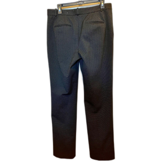 Ann Taylor Curvey Fit Woman's 10T  Dress Pants Trousers Black With Gray Dots - Picture 2 of 4